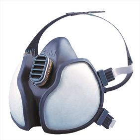 Half face vapour mask respirator