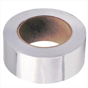 Roll of aluminium self adhesive tape with cardboard centre