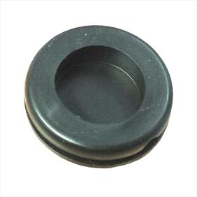 Black circular blanking grommet