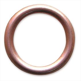 Copper sump washer