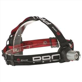 Elwis headtorch showing the light and strap