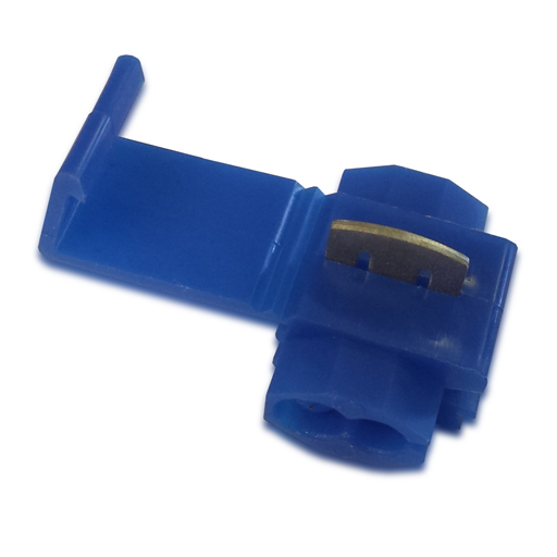 Blue Snap-Lock Low Voltage Connector Pk100