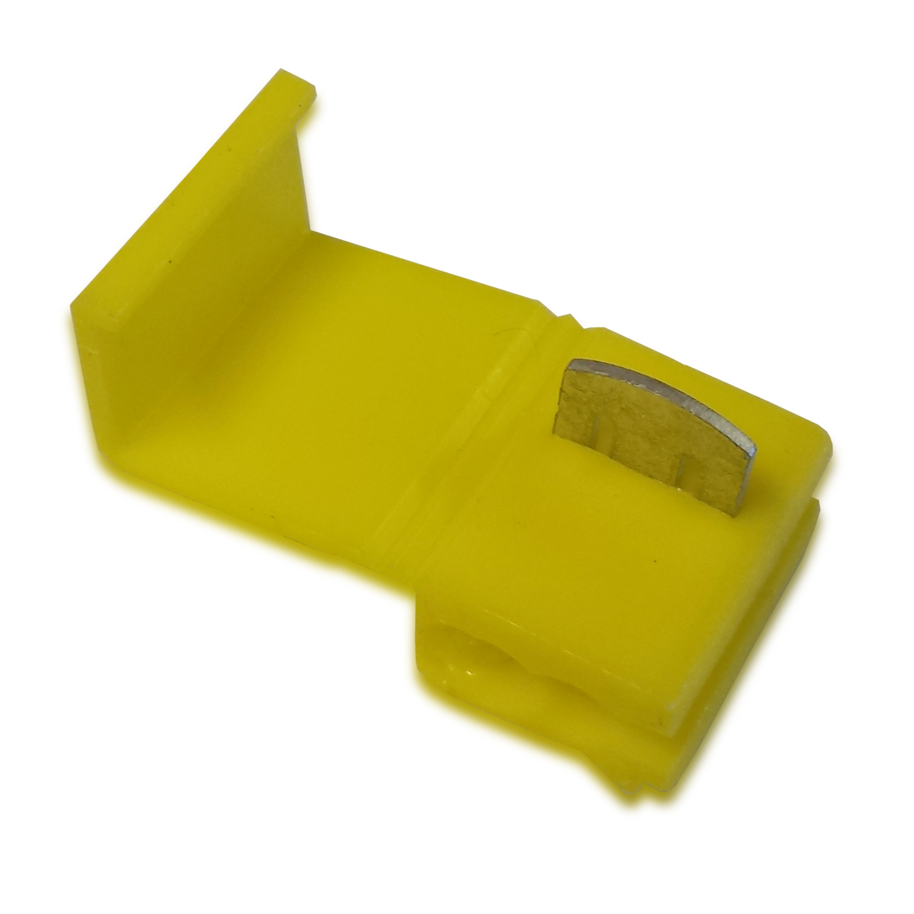 Yellow Snap-Lock Low Voltage Cnctr Pk100 Connector x100